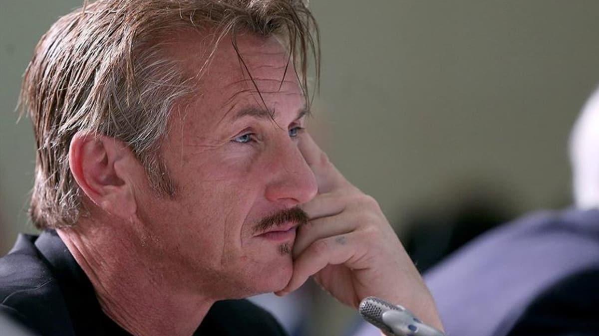 Oscar dll oyuncu Sean Penn, gnll olarak koronavirs testi yapyor