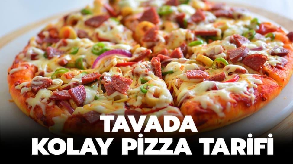Tavada pizza tarifi nasıl yapılır?