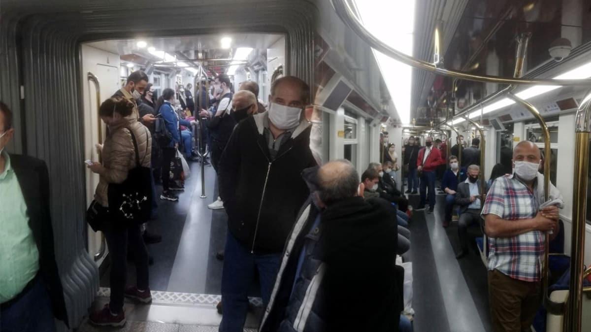 zmi'de metro seferlerinin az olmas halkn ikayetine neden oldu
