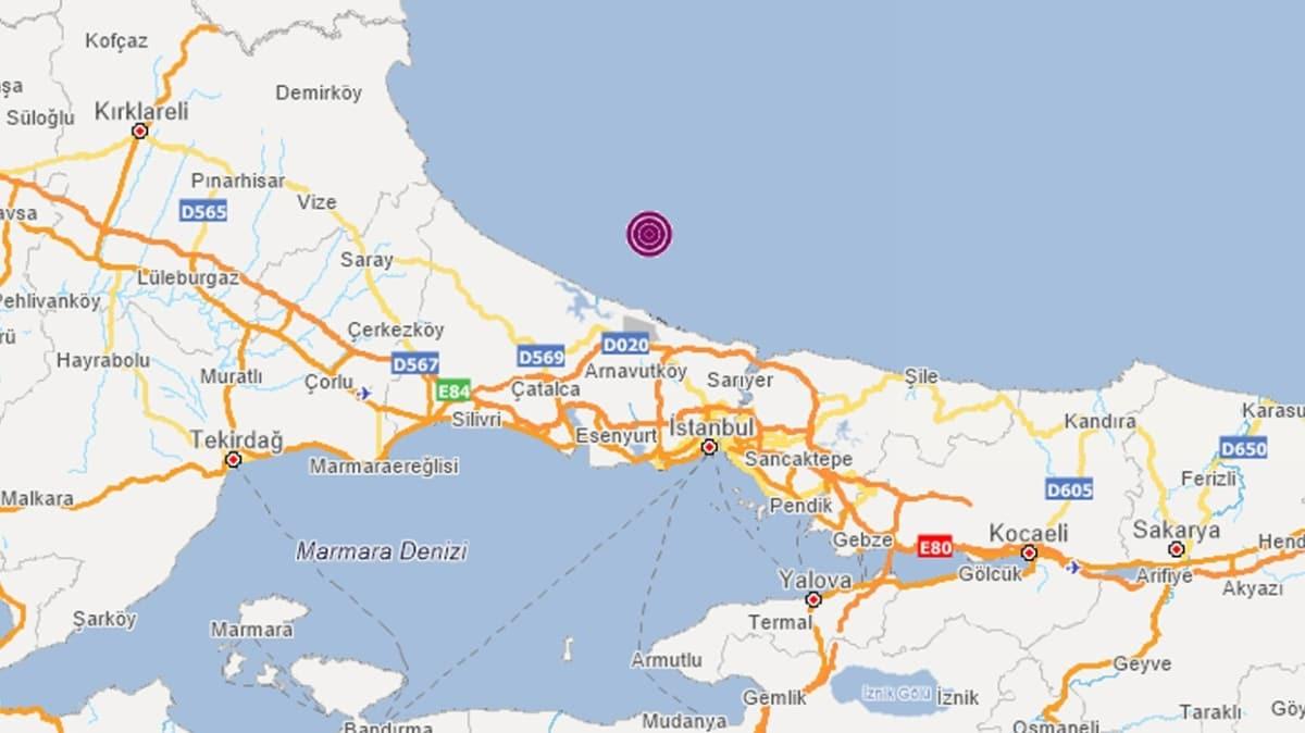Son dakika deprem haberleri... AFAD duyurdu: İstanbul'da korkutan deprem