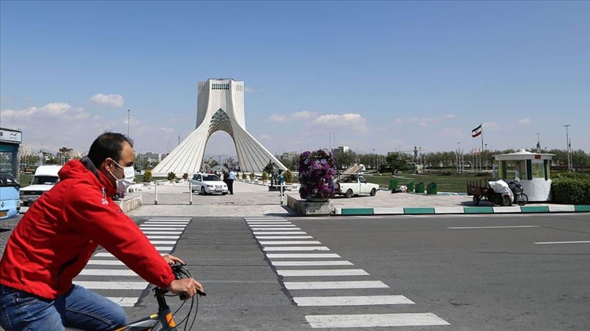 Tahran'da Kovid-19'un yaylmasn nlemek iin bisiklet kullanm tavsiyesi