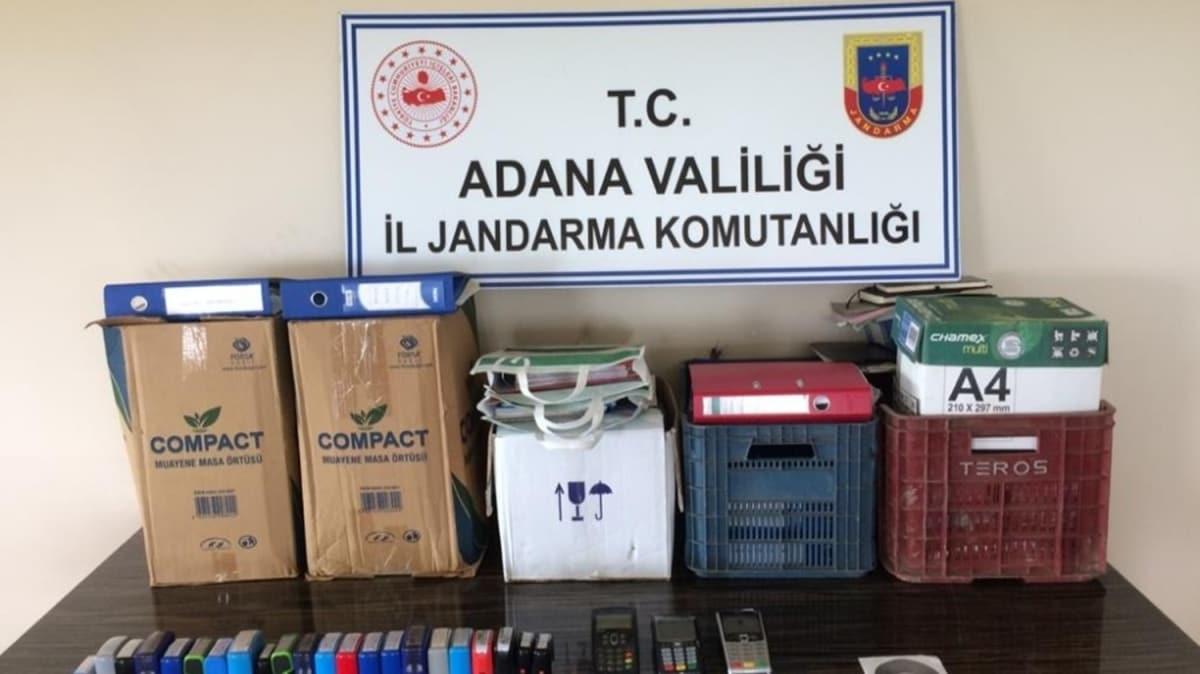 Adana'da sahte fatura operasyonu