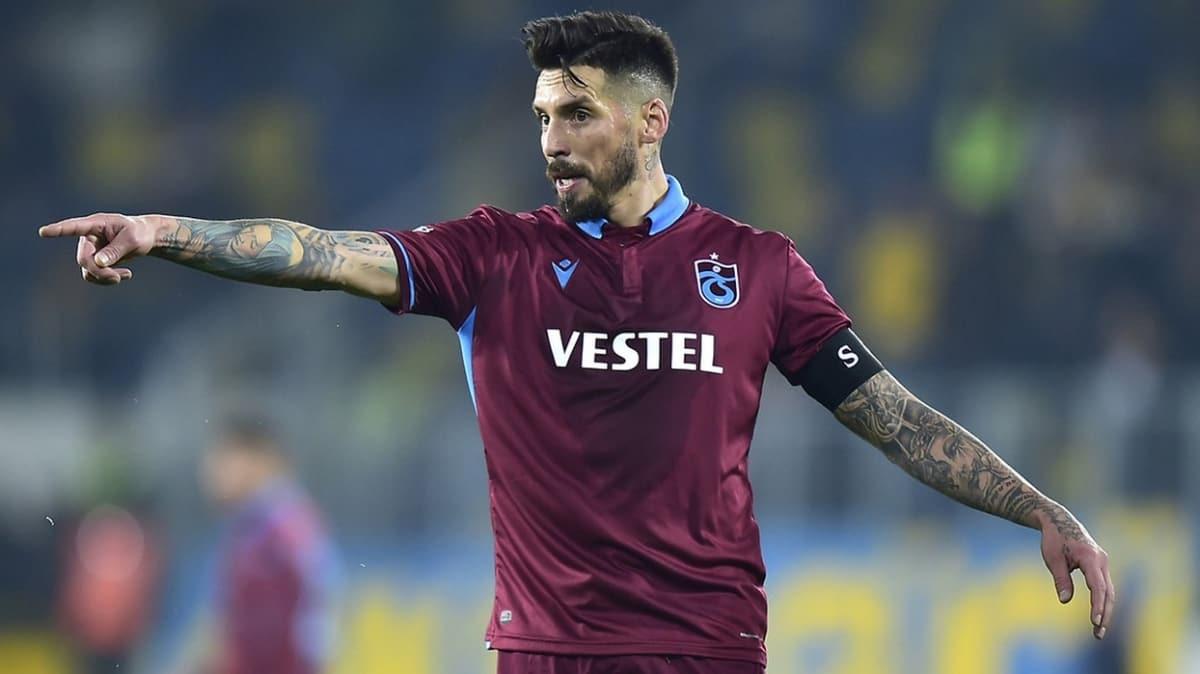 Trabzonspor'un 1 yllk yeni kontrat nerdii Jose Sosa 2 ylda diretiyor