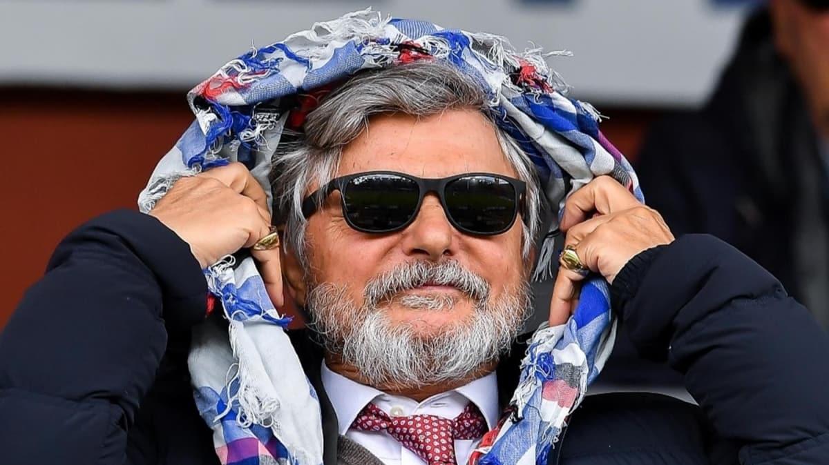 Sampdoria Bakan Massimo Ferrero: 'A iin kobay olurum'