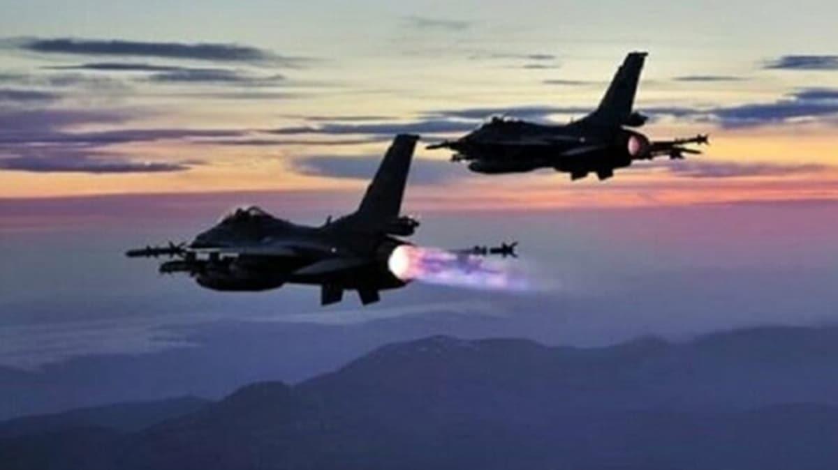 Irak'a hava harekat: 18 PKK'l terrist etkisiz hale getirildi