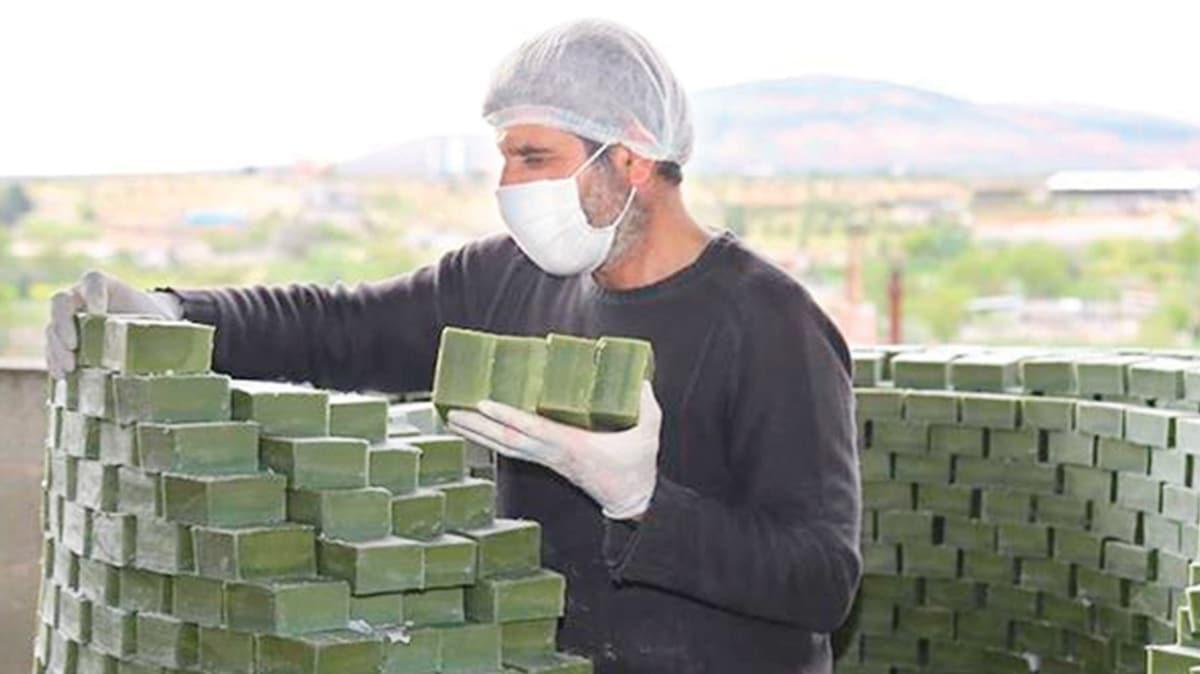 Nizip'ten ABD'ye zeytinyağlı sabun