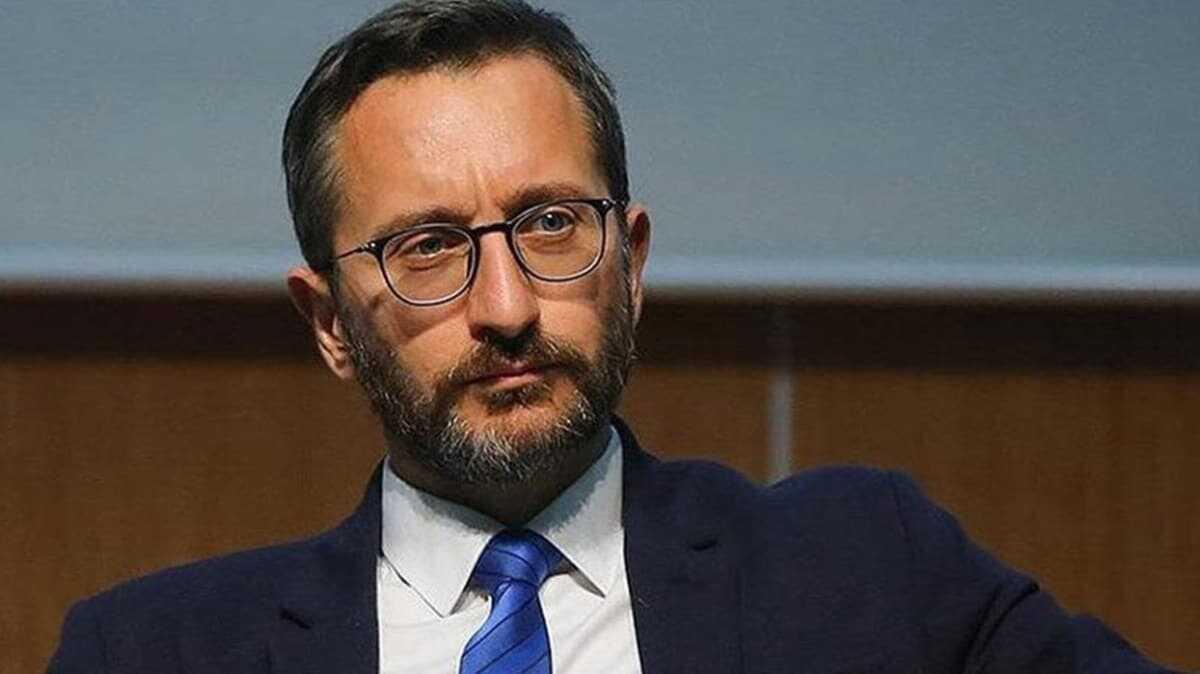 Fahrettin Altun'un evinin fotoraflarnn ekilmesi ile ilgili fla gelime