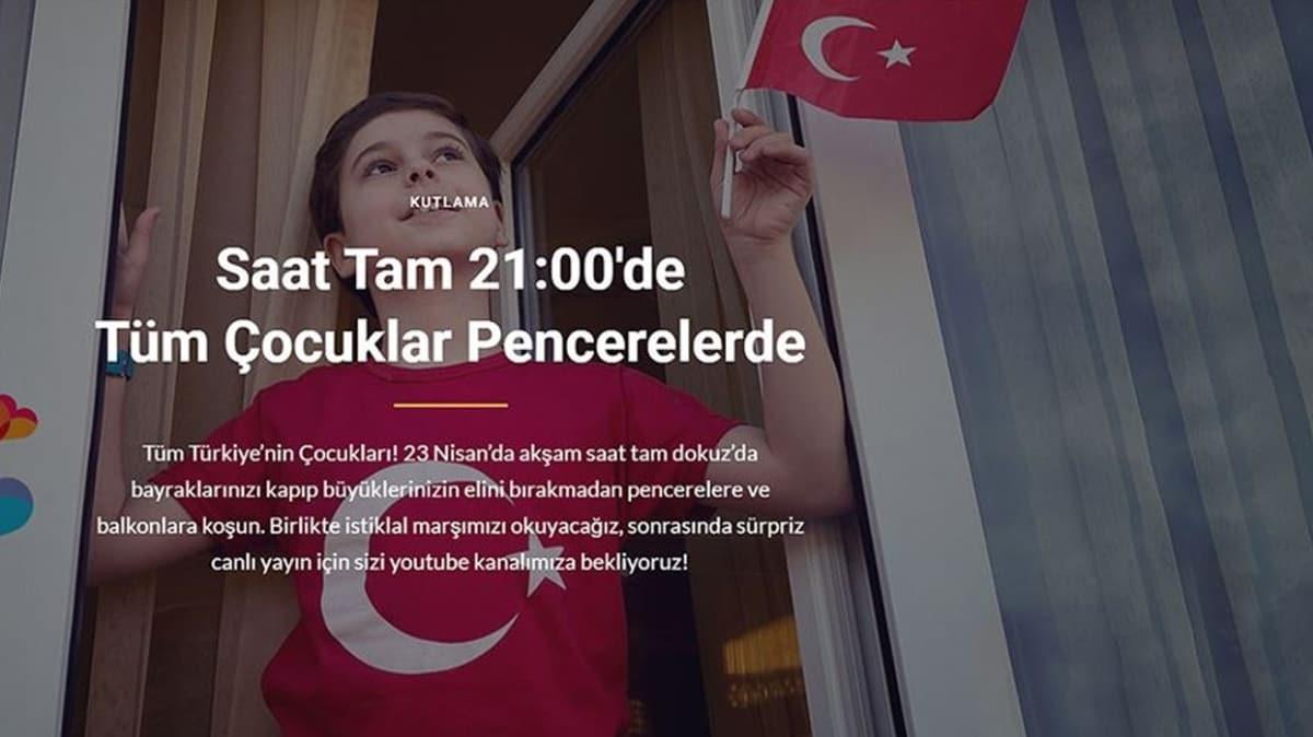 'Trkiye'nin ocuklar' 23 Nisan' kutlamaya hazrlanyor
