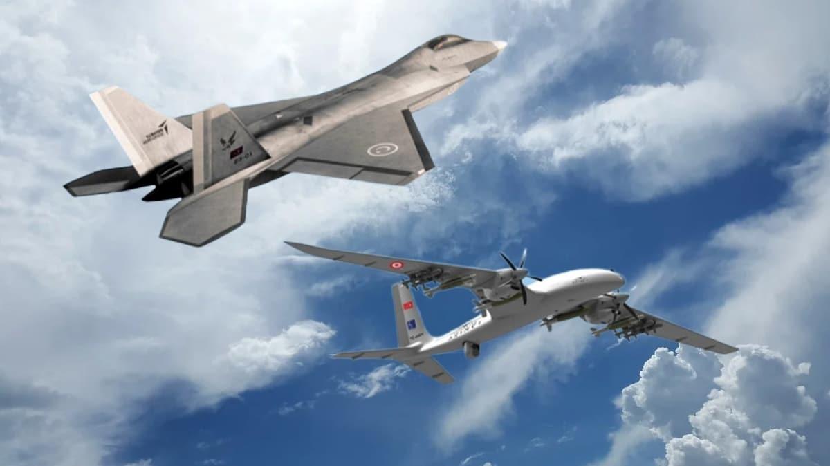 Milli Muharip Uçak TFX ile Akıncı TİHA ortak görev yapacak