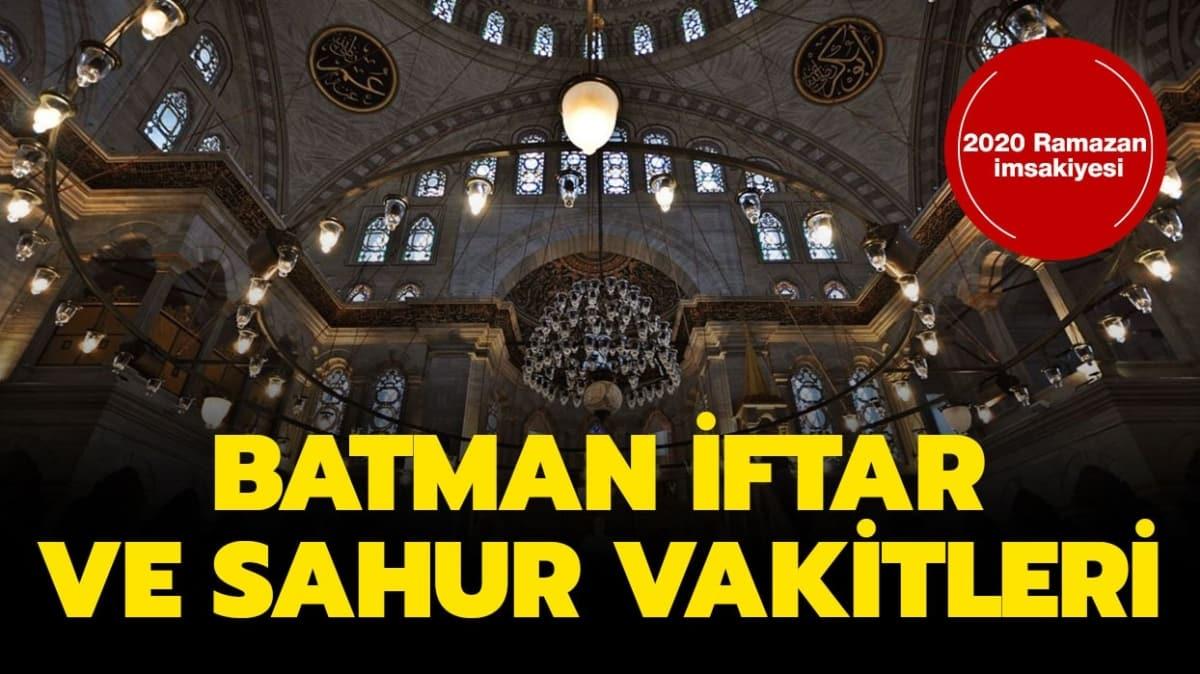 Batman iftar sahur imsak vakti kata" 