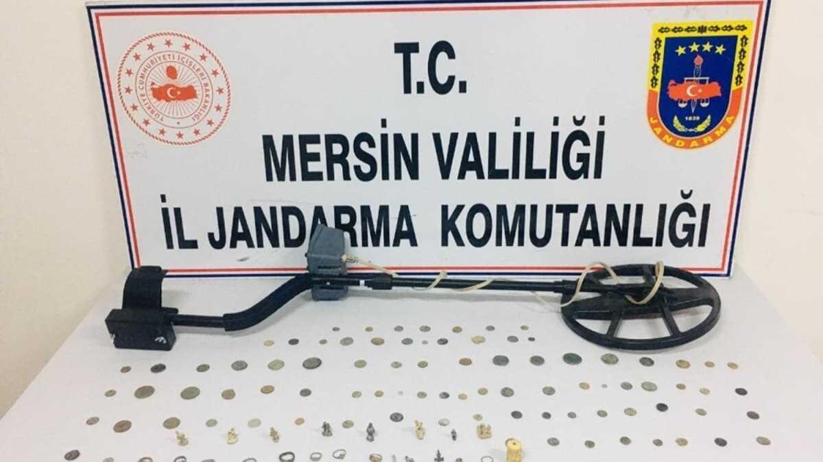 Mersin'de tarihi eser operasyonu