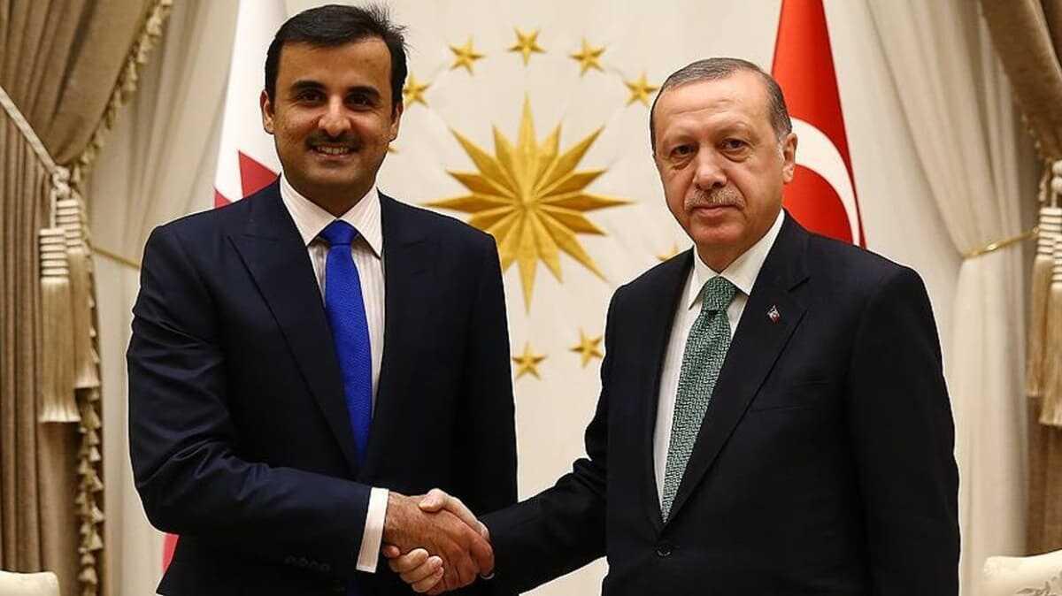Bakan Erdoan, Katar Emiri Al Sani ile telefonda grt