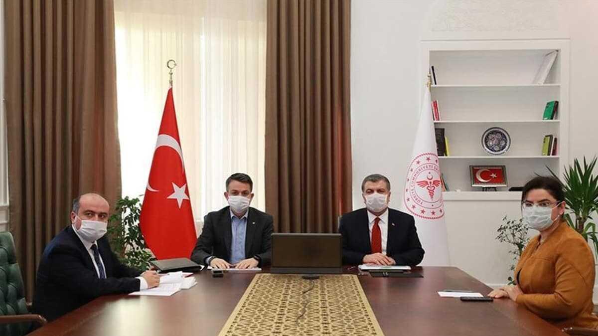Bakan Koca ve Bakan Pakdemirli, koronavirs tedbirlerini deerlendirdi