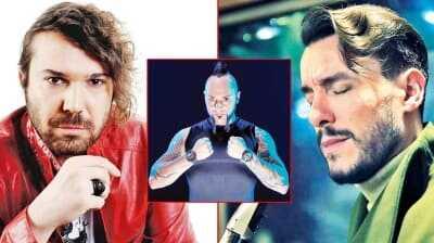 Cem Adrian, Halil Sezai ve Hayko Cepkin g��lerini birle�tirdi! Sa�l�k��lara �ark� yapt�lar