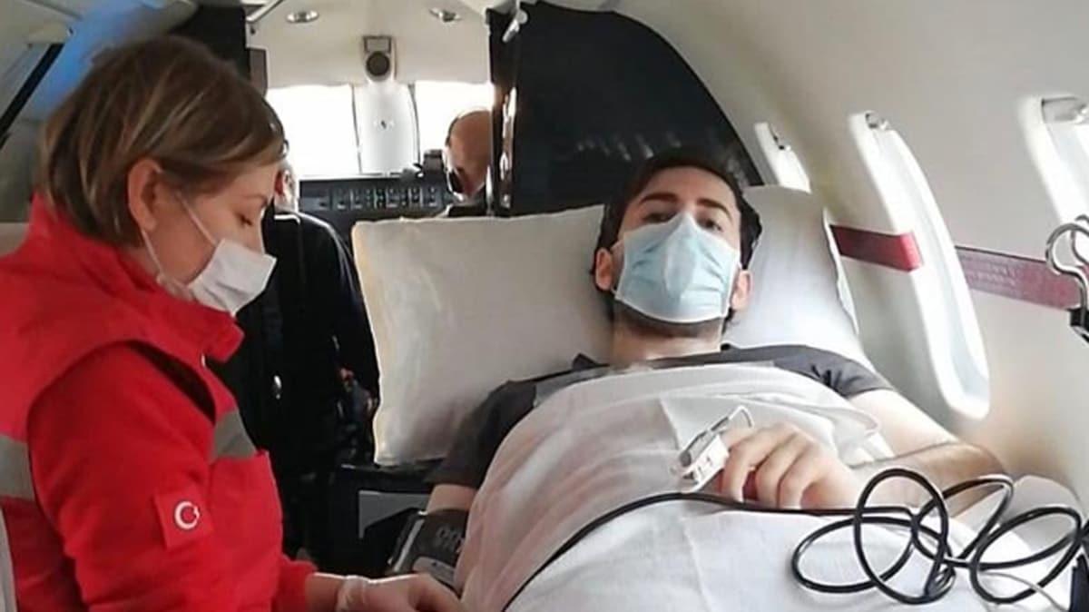Bakan Koca: Rusya'da tp rencisi olan Haluk Hasan Seyithanolu'nu ambulans uakla lkesine getirdik