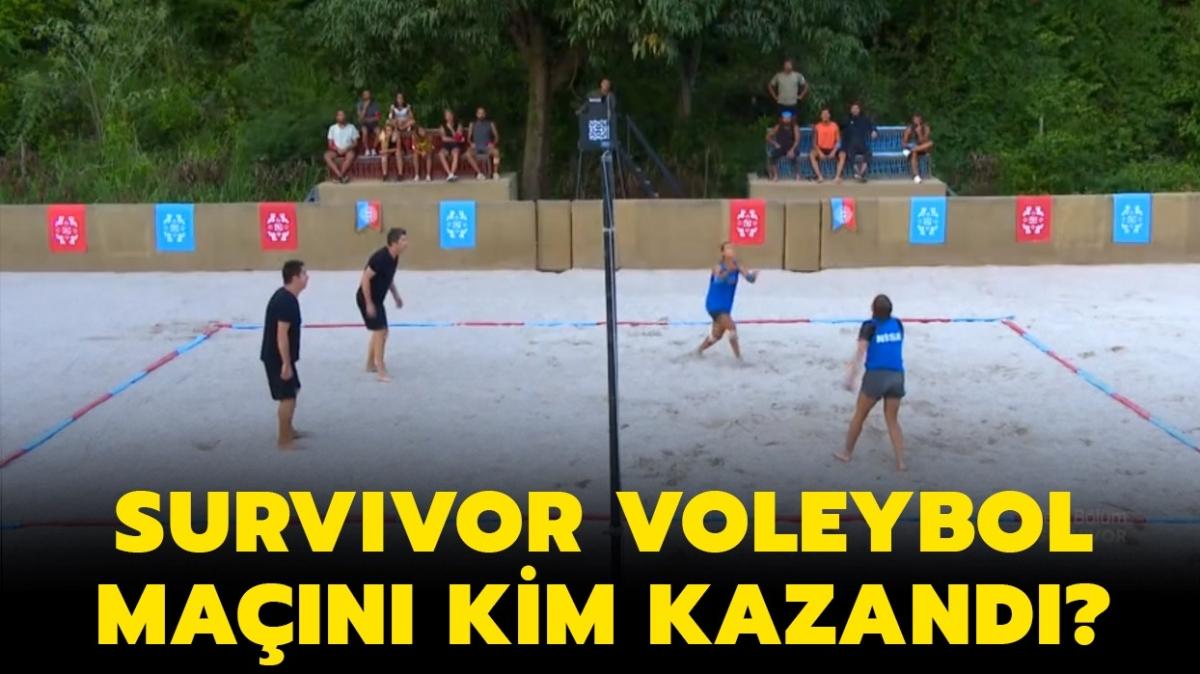 Survivor voleybol man kazanan takm belli oldu