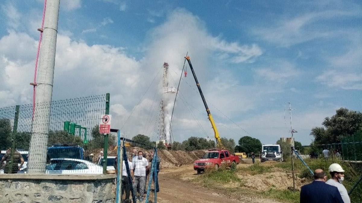 Aydn'da jeotermal sondaj almasnda byk bir patlama meydana geldi