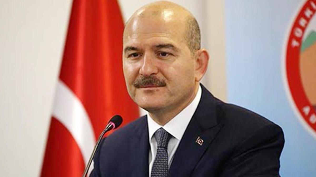 Bakan Soylu 1 Mays' Bar Mano'nun arks ile kutlad