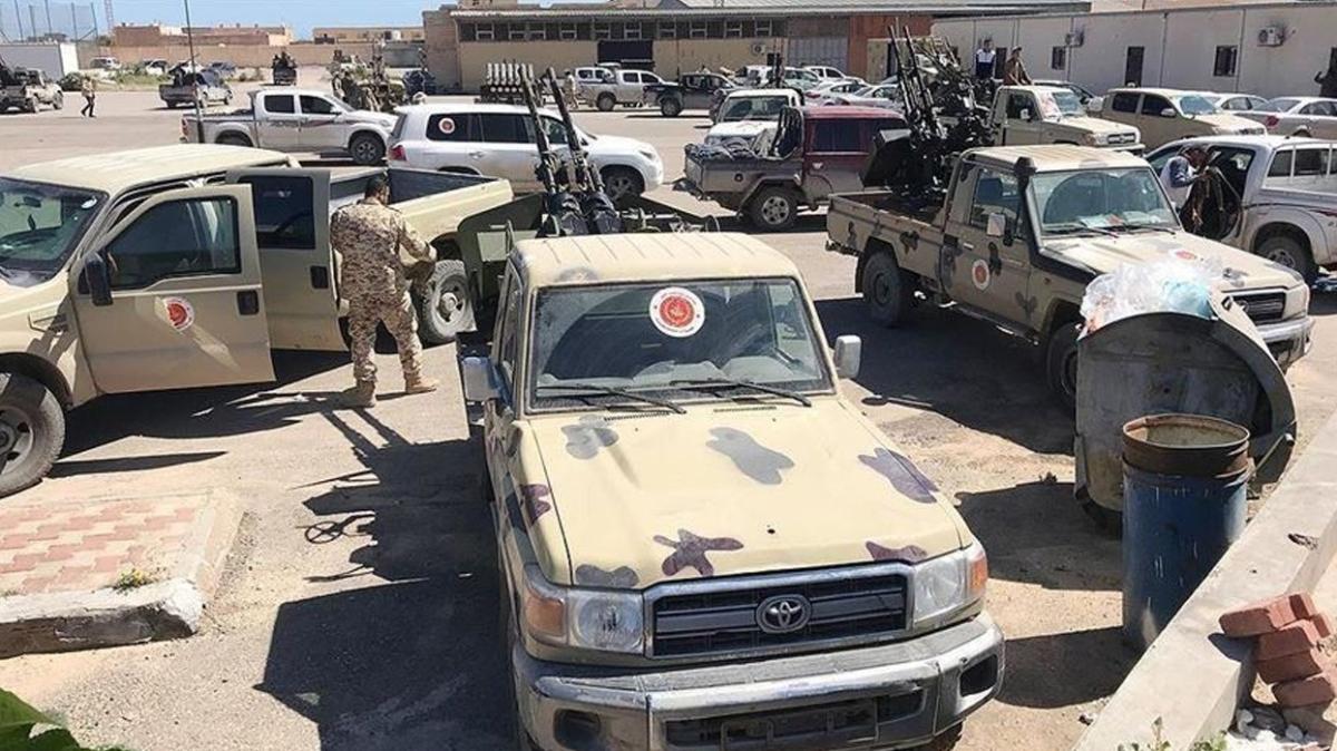 Murzuk kentinin askeri konseyi, Libya hkmetine desteini aklad