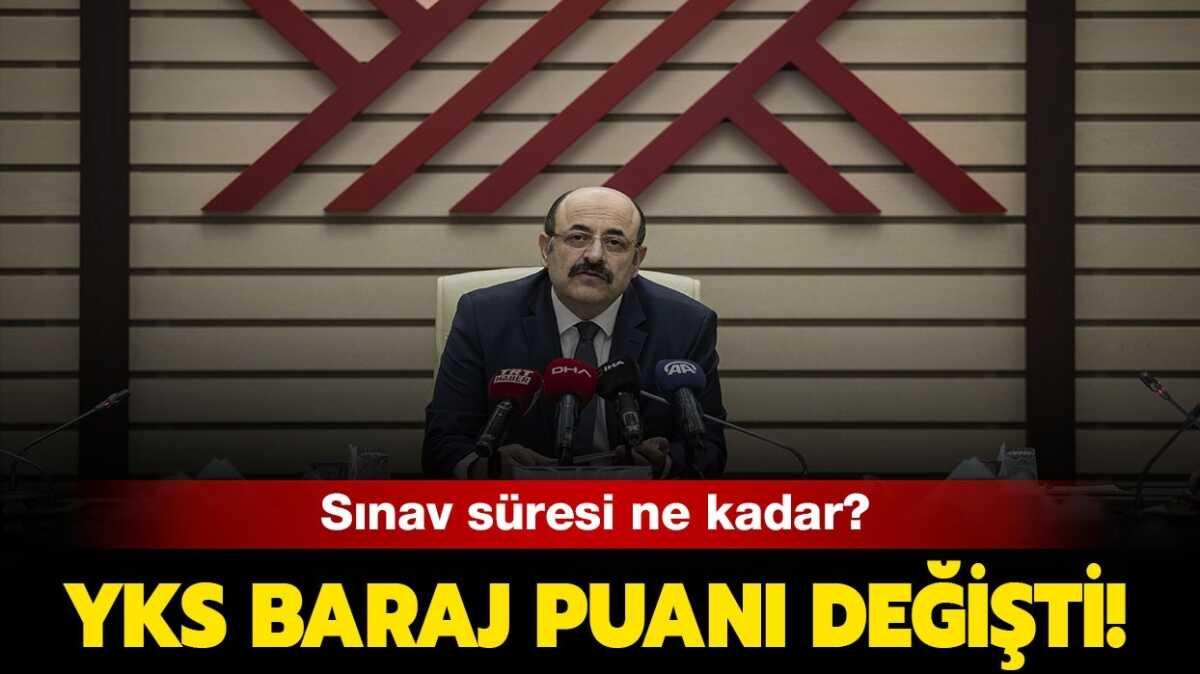Yks Baraj Puani Kac Oldu