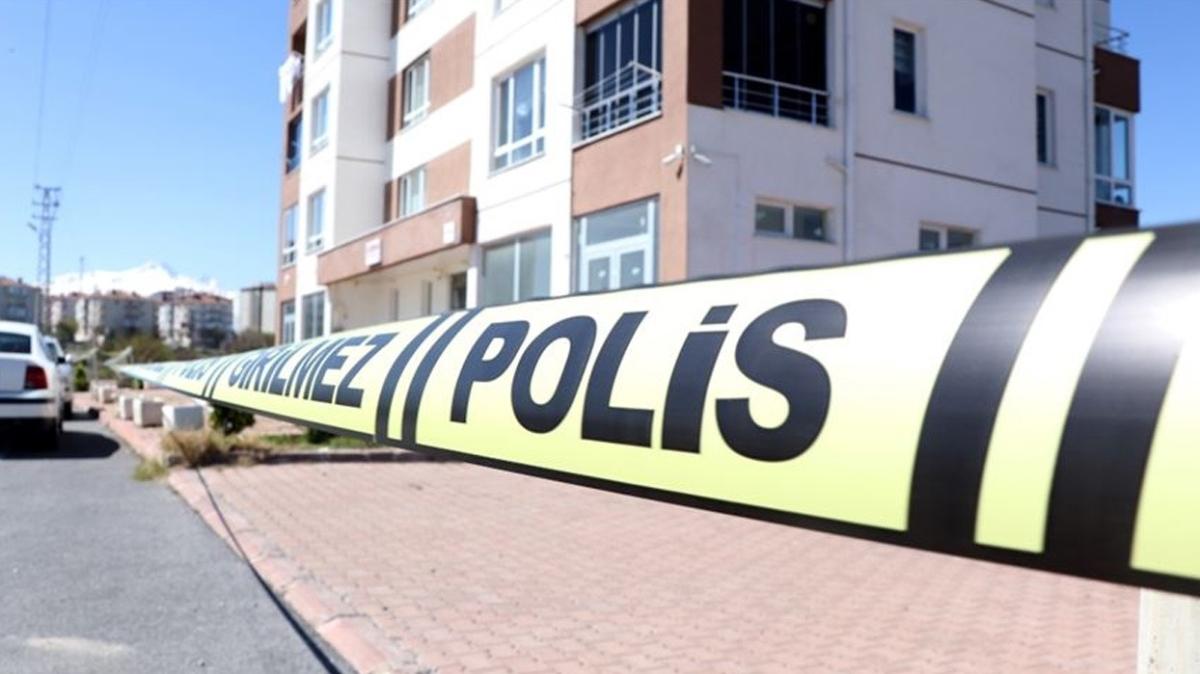 Bursa'da bir sokak karantinaya alnd
