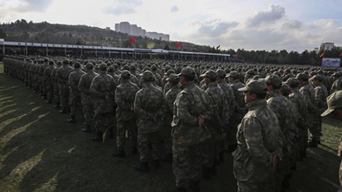 Yeni askerlik takvimi belli oldu, 66 bin asker 31 Mays'ta terhis olacak