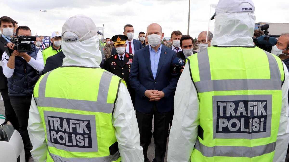 bakan soylu trafik haftas� kontrol foto�raflar� resimleri