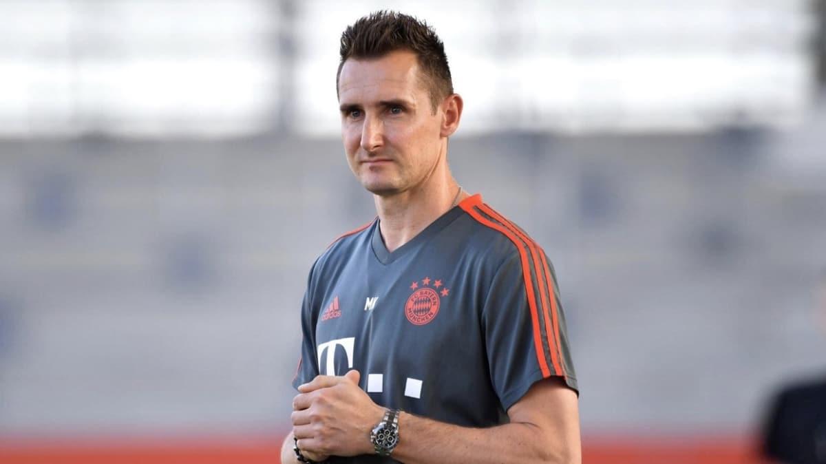Miroslav Klose, yardmc antrenr olarak Bayern Mnih'e dnd