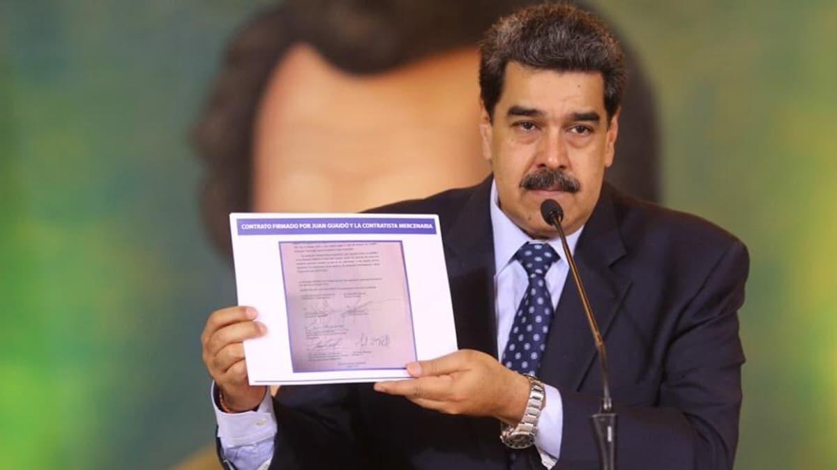 Maduro gizli anlamay ifa etti... te ihanetin belgesi!
