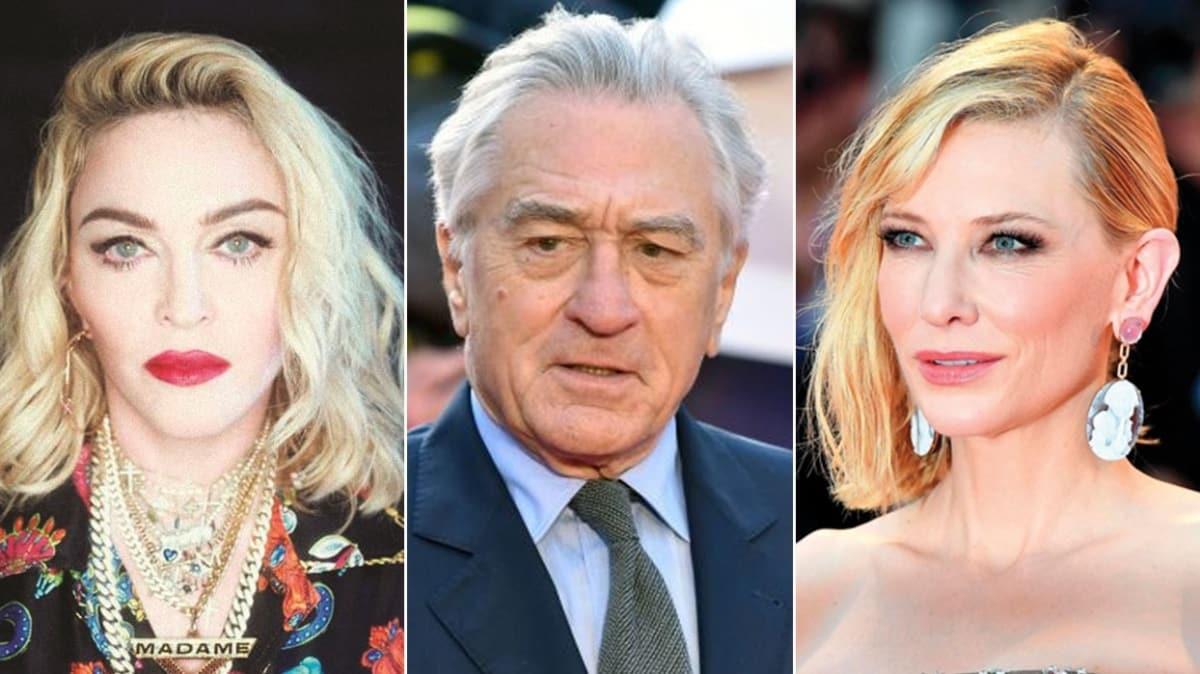 Madonna, Cate Blanchett ve Robert De Niro gibi birok nlden mektup: Normale dnemeyiz