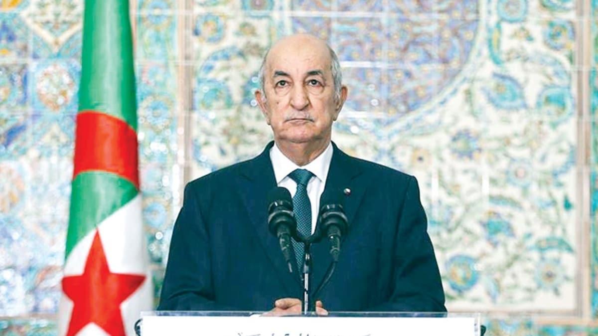 Cezayir Cumhurbakan Abdulmecid Tebbun: Fransa, Cezayir'de etnik temizlik yapt