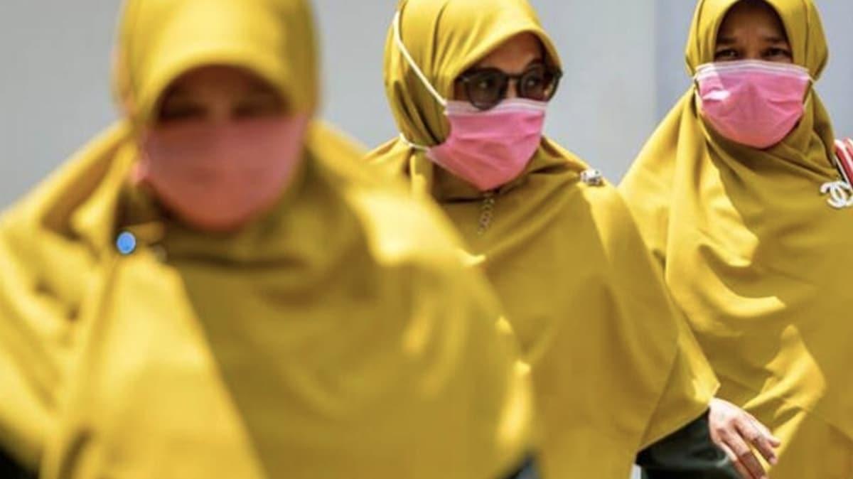 Endonezya'da 2 Mart'tan bu yana grlen en yksek vaka says kaydedildi