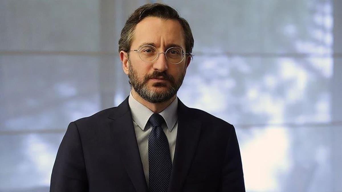 Fahrettin Altun'dan muhalefete eletiri: Trkiye iin sevinmeyi renmeliler