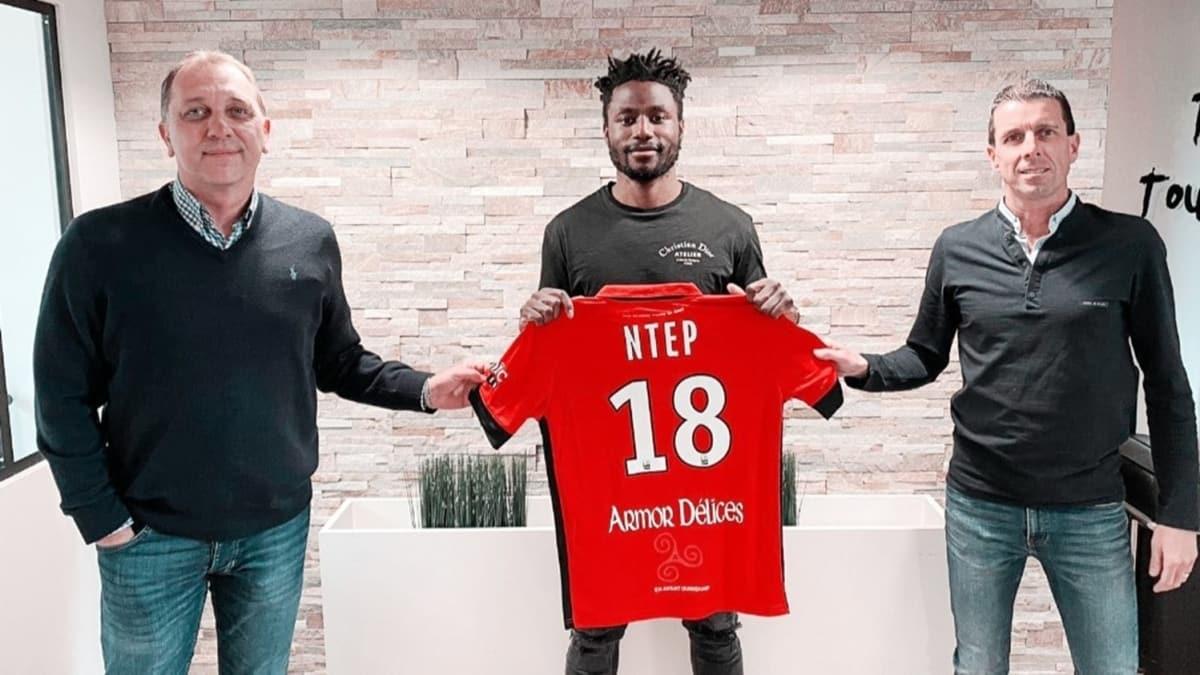 Kayserisporlu Ntep Fransa'ya transfer oldu