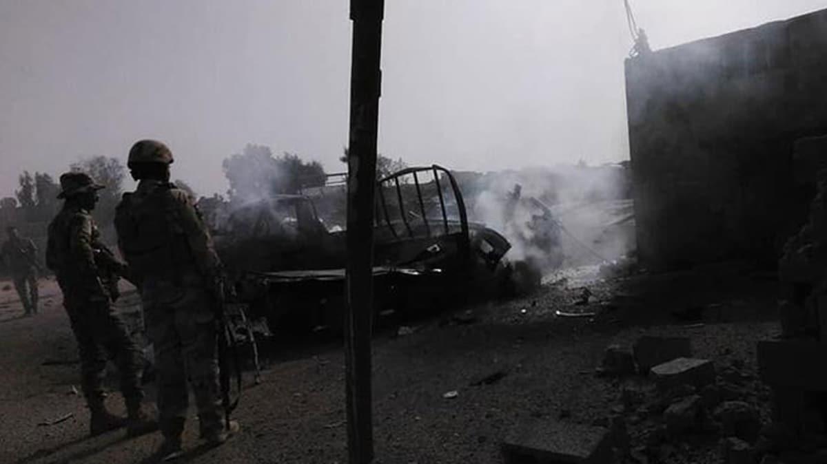 Badat'ta askeri araca bombal saldr: 2 l, 4 yaral