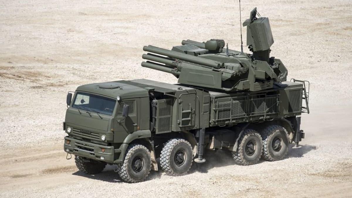 Libya ordusu ait bir SHA, Rus yapm Pantsir hava savunma sistemini imha etti!