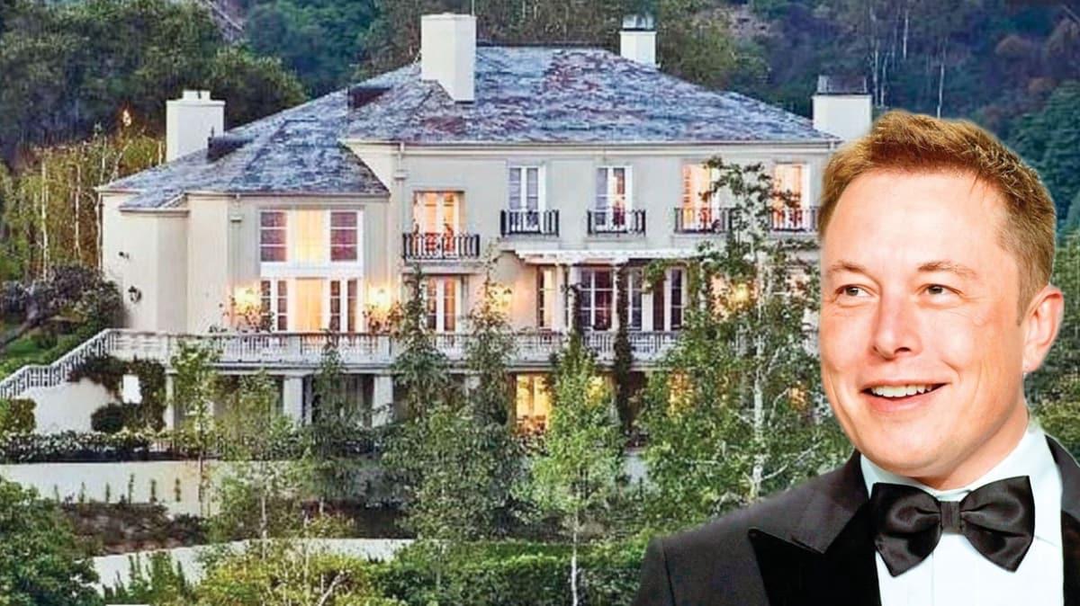 Tesla'nn kurucusu Elon Musk 7 evini birden sata kard! Deerleri 137 milyon dolar