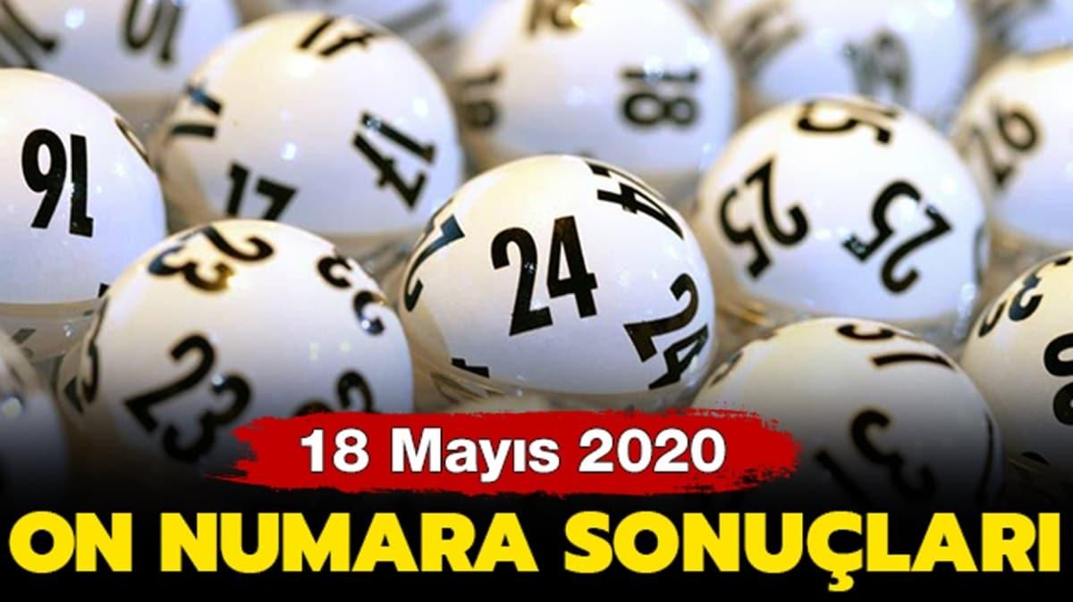 MP On Numara sonular 18 Mays 2020 | On Numara sonular akland! te ansl rakamlar..