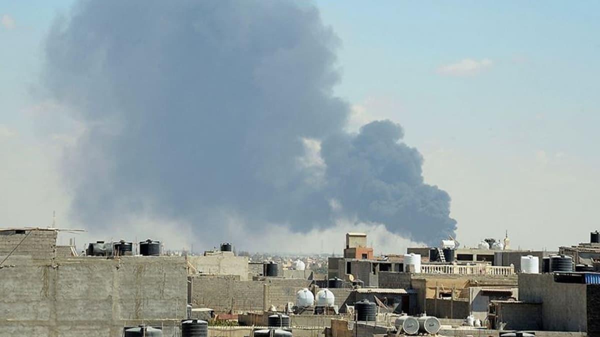Libya ordusundan Sirte yaknlarnda Hafter milislerine hava operasyonu