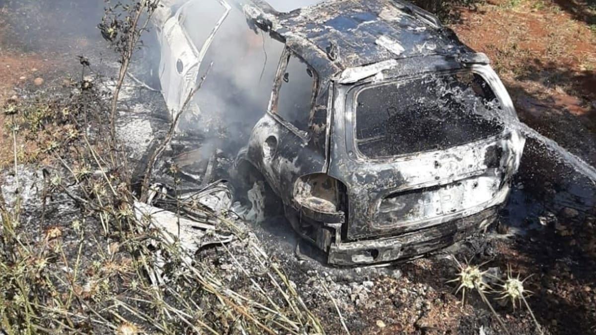 Afrin'de bir sivilin arac havadan vuruldu: 2 l