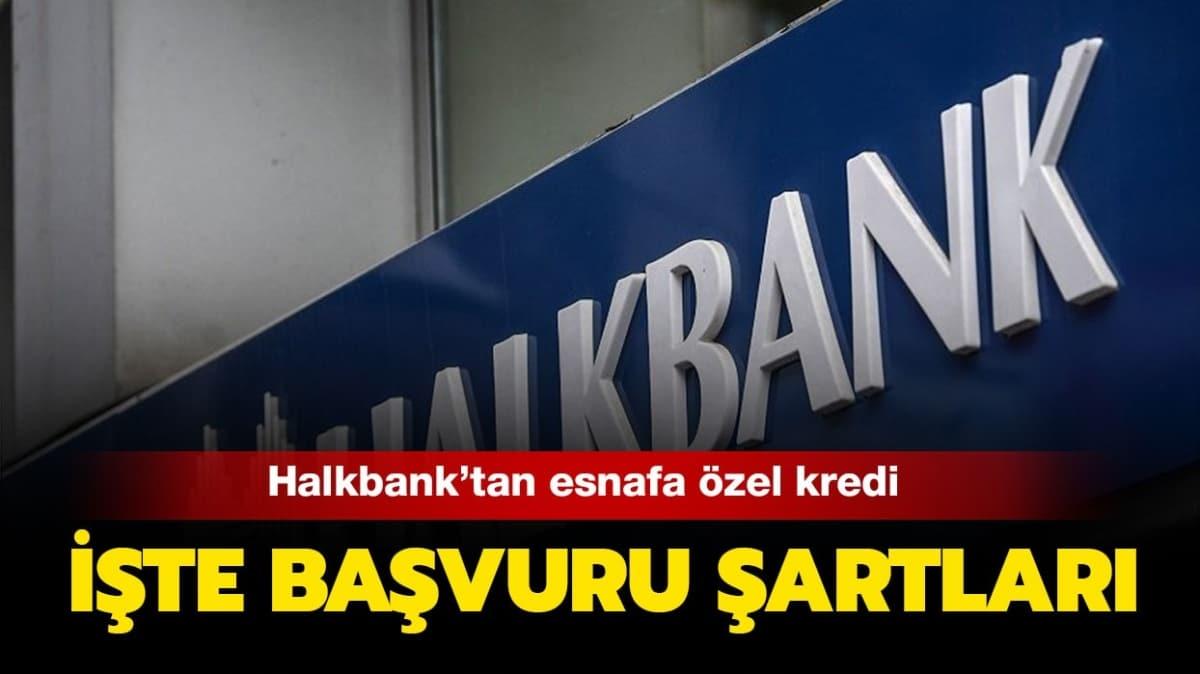 Halkbank'tan 25 bin TL esnaf kredisi