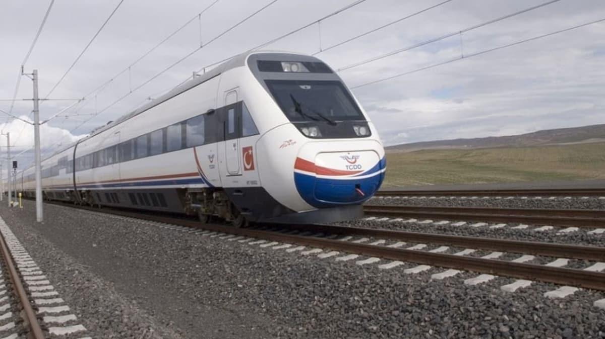 Konya-Karaman hzl tren hattnn yl sonunda almas planlanyor