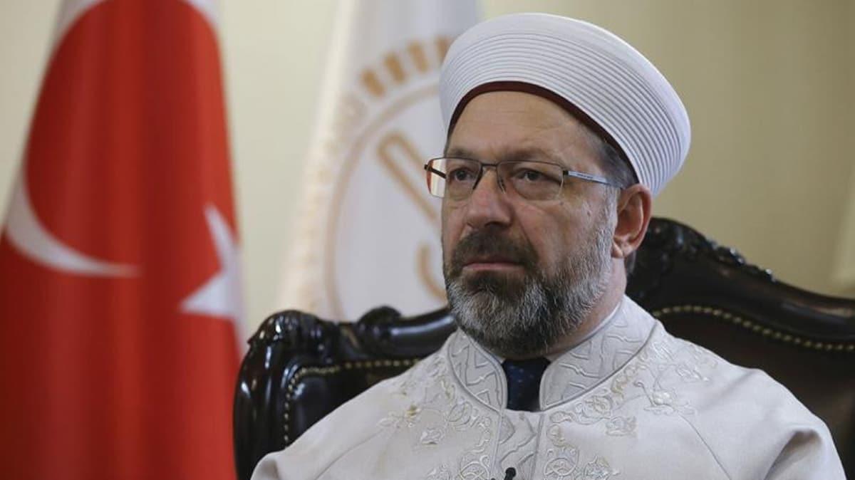 zmir'de camilerdeki irkin saldrya Diyanet'ten sert tepki