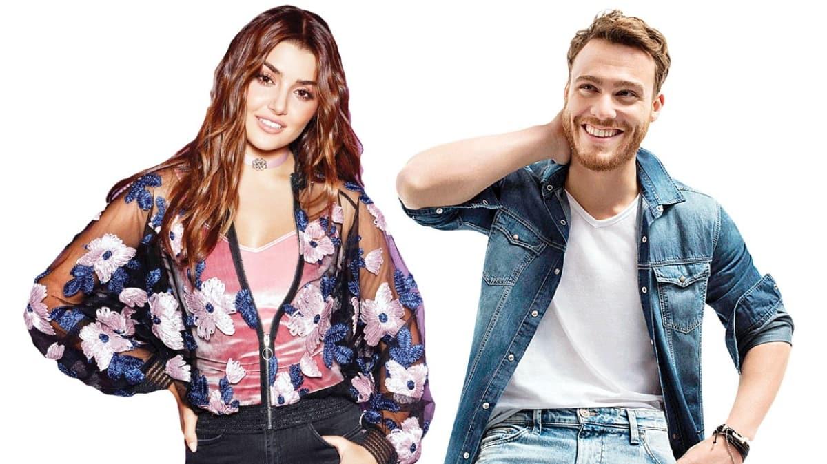 Hande Erel 'Sen al Kapm' dizisindeki rol arkada Kerem Brsin iin konutu: ok tatl bir insan