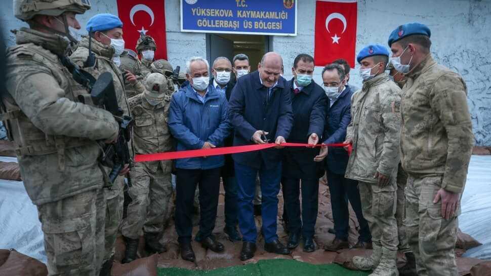 Bakan Soylu, İkiyaka Dağları'nda üs bölgesinin açılışını gerçekleştirdi, Mehmetçikle iftar yaptı