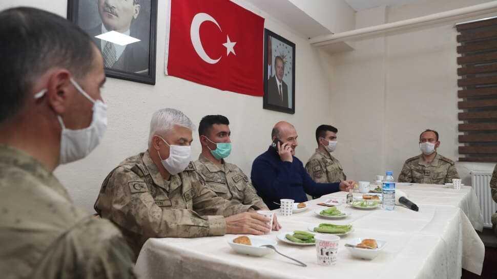 Bakan Soylu asker ailelerinin bayramını kutladı
