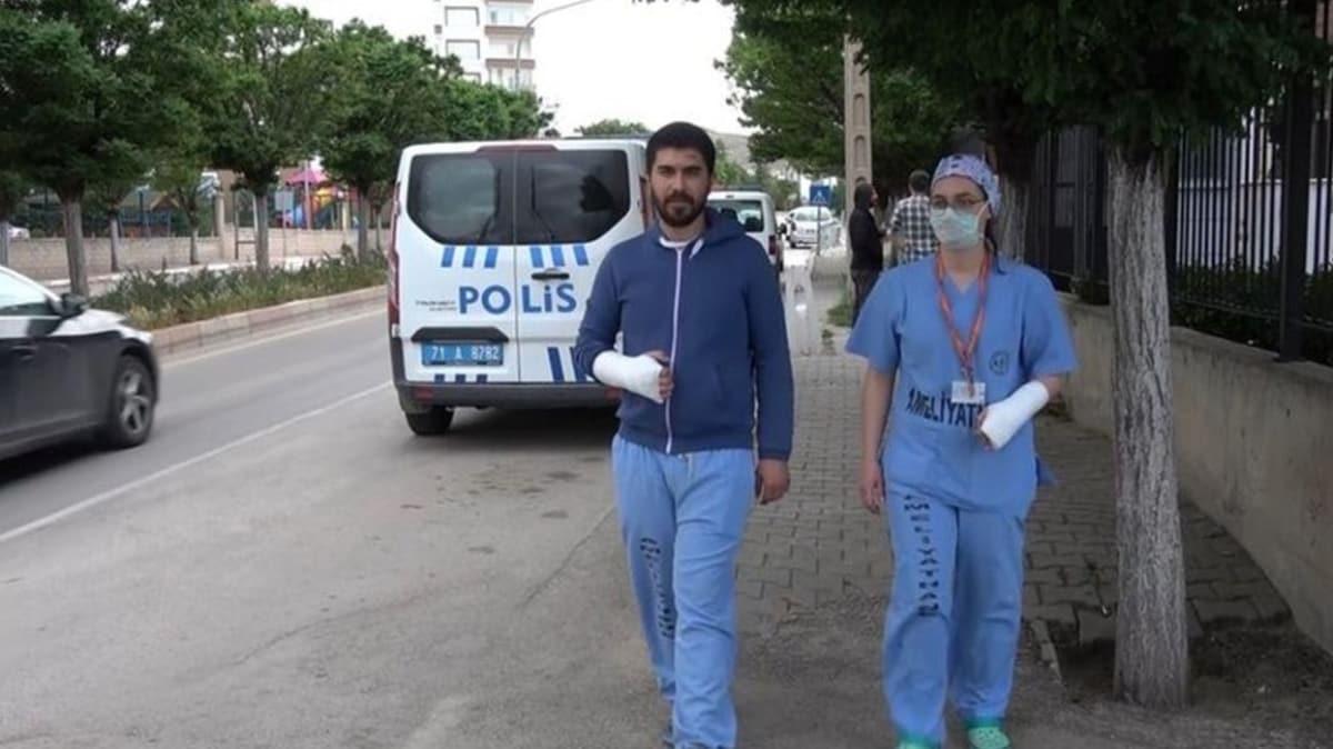 Krkkale'de iki doktor darp edildi