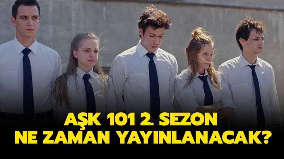 Aşk 101 2. sezon için heyecanlı bekleyiş