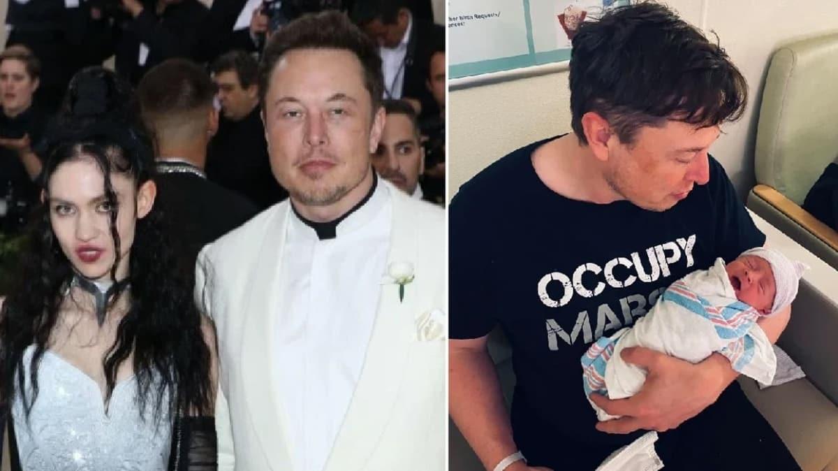 Elon Musk bebeinin adn deitirmek zorunda kald
