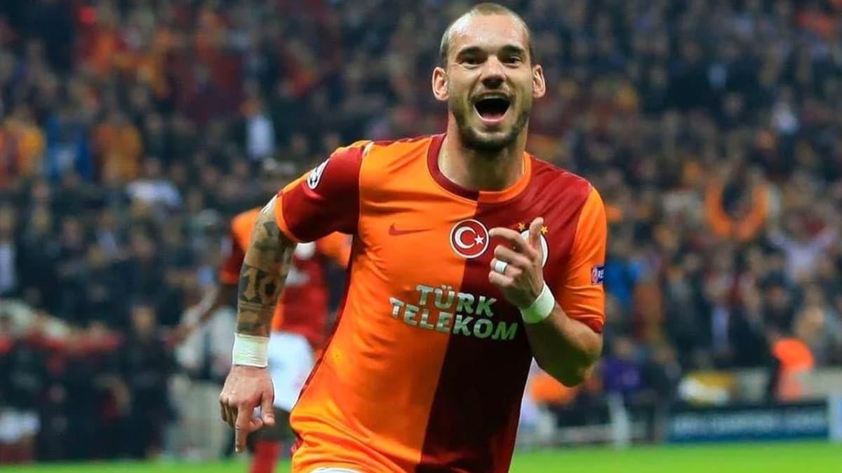 Galatasaray'da sürpriz Wesley Sneijder gelişmesi